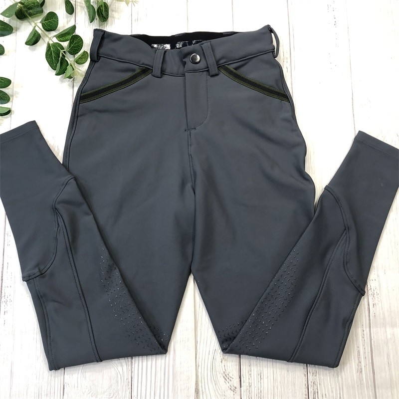 Children Equestrian Training Pants Boys Horse Riding Leggings With Anti Slip Silicone